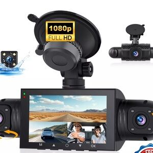 1080p Full HD Black Dash Cam